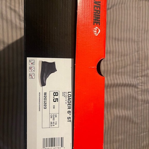 Wolverine Men's Loader 6" ST Black Boots - Picture 2 of 2